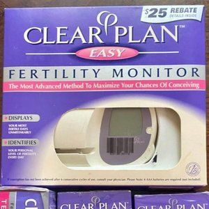 Clearblue Easy Fertility Monitor With 3 Boxes Of Sticks